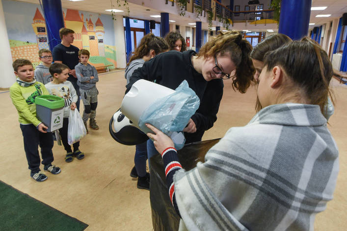 Környezettudatos nevelés folyik a mórahalmi Móra Ferenc Általános Iskolában