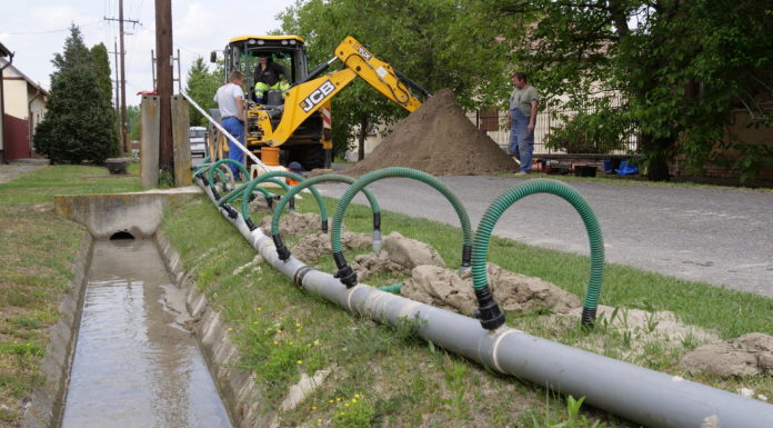 szennyvízcsatorna rekonstrukció