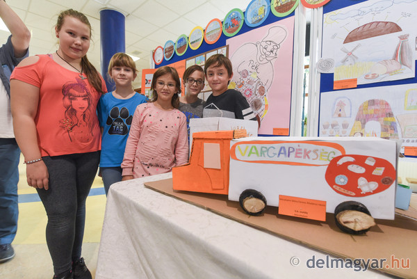 Osztálykirándulásra nyertek a legjobbak a Varga pékség rajzversenyén