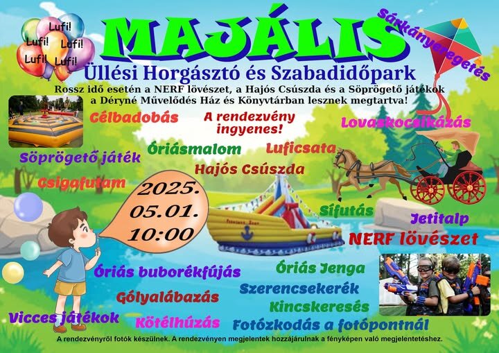 Üllés Majális plakátja