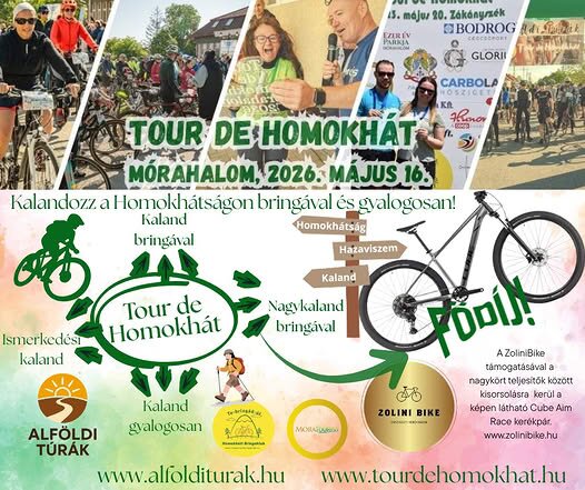 Kerékpáros és gyalogos túra plakát