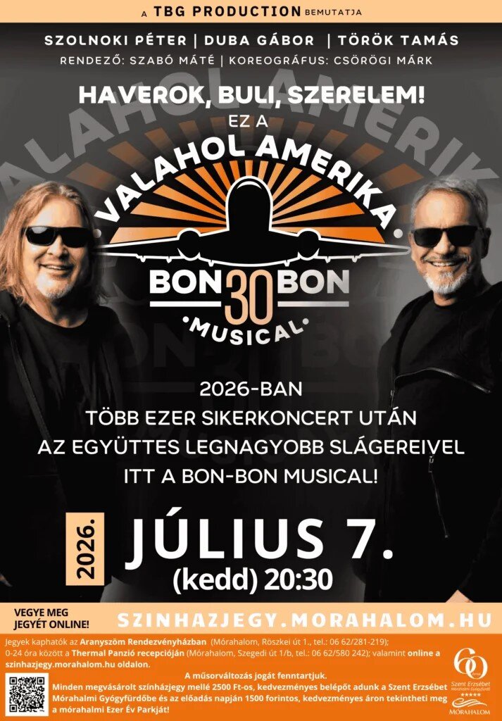 Bon bon 30 musical plakátja