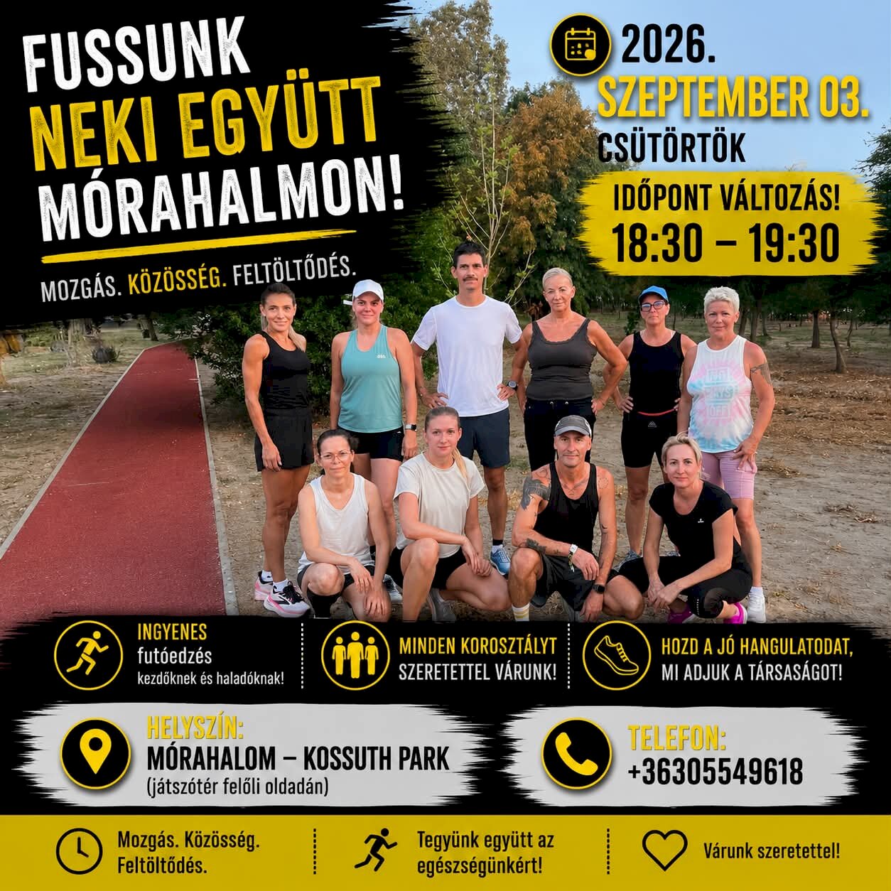 Fussunk neki együtt Mórahalmon!