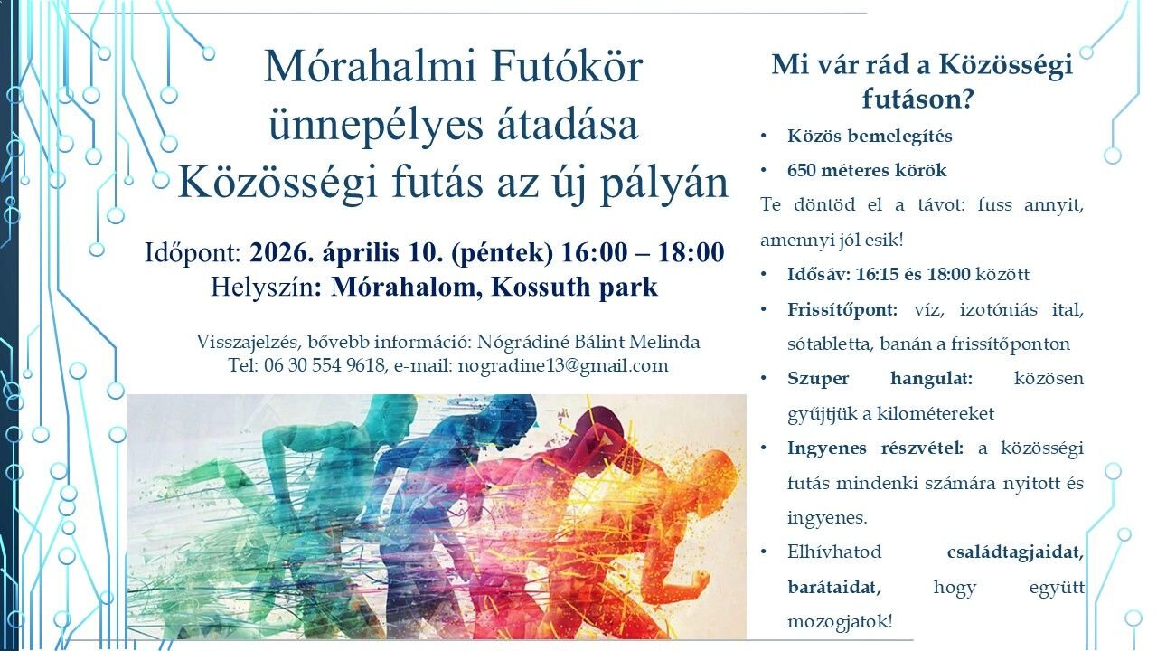 Futókör ünnepélyes átadása