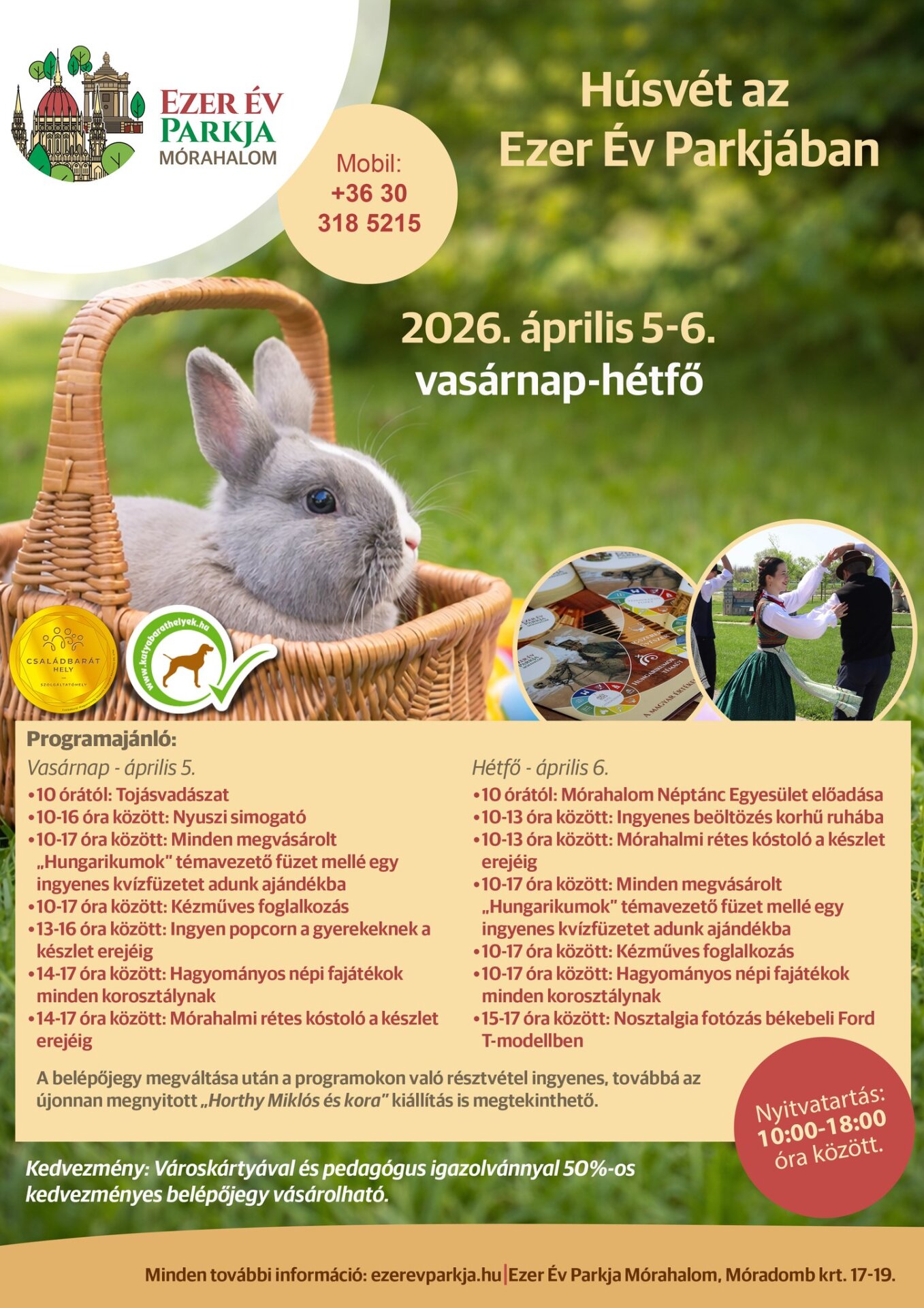 Húsvét az Ezer Év Parkjában!