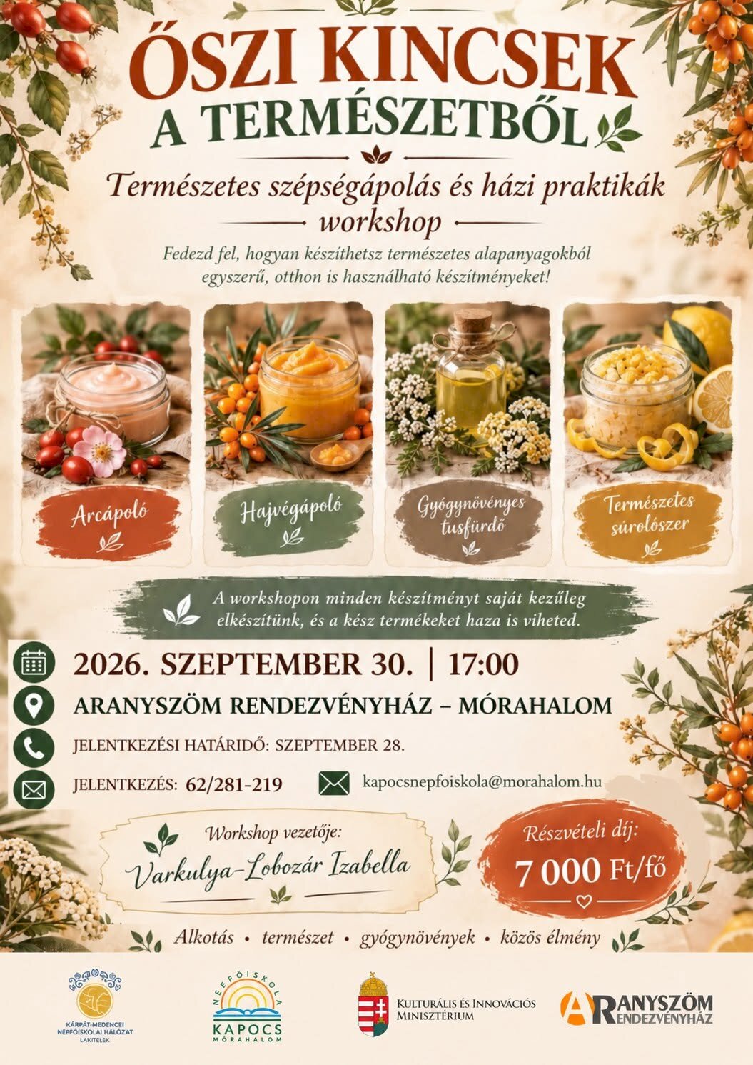 Őszi kincsek a természetből